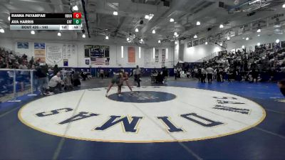 140 lbs Cons. Round 2 - Ranna Payamfar, Redondo Union vs Ava Harris, Cerritos