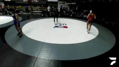 132 lbs Cons. Round 2 - Aden Sierra, Sanger High School Wrestling vs Joseph Mincks, Delta Wrestling
