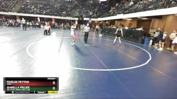 136 lbs Round 1 - Isabella Miller, Big Game Wrestling Club vs Marlee Peyton, Iowa