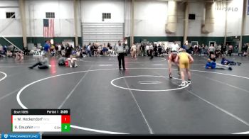 157 lbs Cons. Round 6 - Walker Heckendorf, Western Colorado University vs Bryce Dauphin, Wyoming