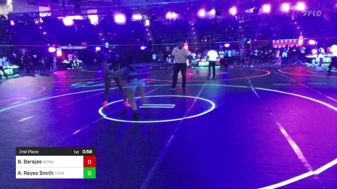 165 lbs 2nd Place - Bella Barajas, Monarch vs April Reyes Smith ...