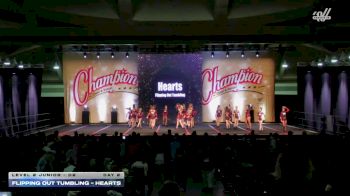 Flipping Out Tumbling - Hearts [2025 L2 Junior - D2 Day 2] 2025 Champion Cheer and Dance Grand Nationals