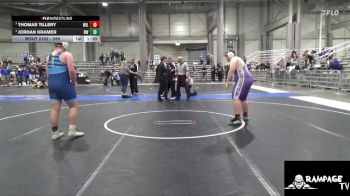 285 lbs Cons. Round 2 - Thomas Tillery, Wildcat vs Jordan Kramer, Bobcat WC