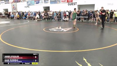 215 lbs Round 1 - Gage Runnels, Interior Grappling Academy vs James Stickler, Glacier Bear Wrestling Club