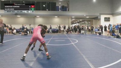 120 lbs Round Of 32 - Donovan Jenkins, FL vs Allen Woo, IL