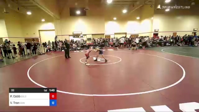 33 lbs Consi Of 8 #2 - Peyton Cobb, Soldotna Whalers Wrestling Club vs ...