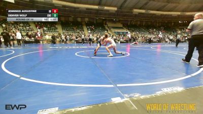 110 lbs Round Of 16 - Jennings Augustine, Bad Karma vs Denver Wolf, Cowboy Wrestling Club