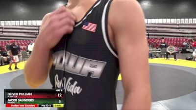 105 lbs Placement Matches (8 Team) - Chad Artman, POWA vs Malachi Burris, Minions