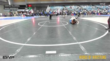 145 lbs 2nd Place - Cristian Villarreal, The Snake Pit Wrestling vs Isaiah Ebersbach, TMWC