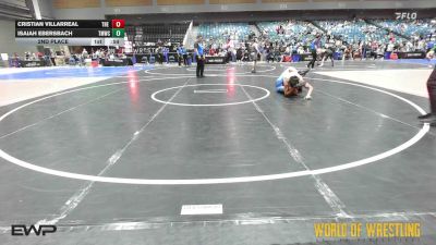 145 lbs 2nd Place - Cristian Villarreal, The Snake Pit Wrestling vs Isaiah Ebersbach, TMWC
