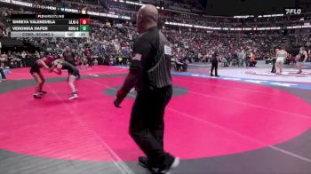 G105-4A Cons. Round 3 - Shreya Valenzuela, La Junta Girls vs Veronika Hafer, Holy Family Girls