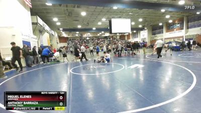 120 lbs Cons. Round 2 - Miguel Elenes, Westview vs Anthony Barraza, Central Union