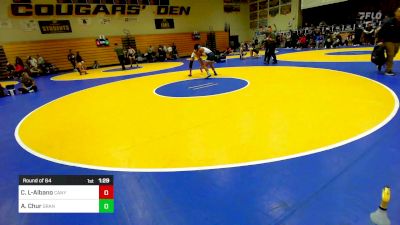 153 lbs Round Of 64 - Charles Laws-Albano, Canyon View (AZ) vs Aiden Chur, Granite Hills-El Cajon