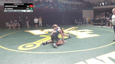 126 lbs Round Of 16 - Carson McLane, D.W. Daniel vs Eli Garcia, Bluffton
