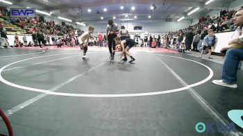 80 lbs Quarterfinal - Kamden Lacy, Miami Takedown Club vs Tracker Smith, Salina Wrestling Club