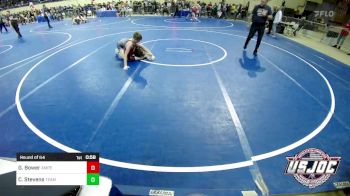 119 lbs Round Of 64 - Gabriel Bower, Amped Wrestling Club vs Cole Stevens, Team Choctaw