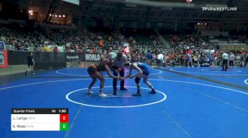 Quarterfinal - Jayden Lange, Pomona Elite vs Alexis Ross, City Wide