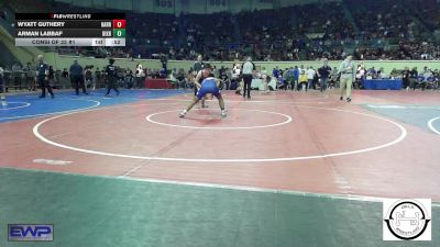 123 lbs Consi Of 32 #1 - Wyatt Guthery, Harrah vs Arman Labbaf, Bixby