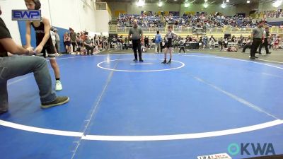 61 lbs Consolation - Parker Vassar, Grover Rains Wrestling Club vs Lawson Wilkey, Haysville Wrestling Club