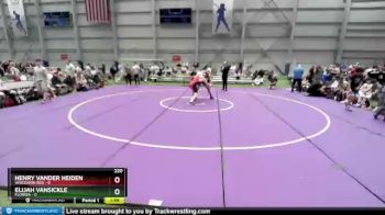 220 lbs Round 2 (8 Team) - Henry Vander Heiden, Wisconsin Red vs Elijah Vansickle, Florida