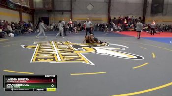 126 lbs Cons. Round 4 - Evan Rodriguez, Broken Arrow vs Landen Duncan, Southington Chalker