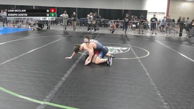 113 lbs Consi Of 64 #1 - Liam McClain, MI vs Joseph Austin, GA