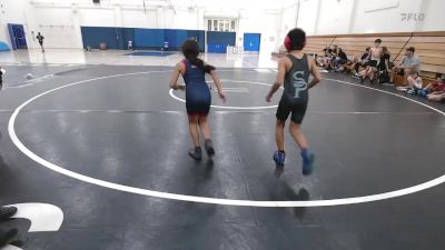 70 lbs Round 5 - Elijah Streu, The Snake Pit vs Preslee Sambrano, Wright Wrestling Academy