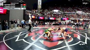 A - 144 lbs Cons. Semi - Landree Aurand, Whitefish vs Matthew Mogan, Laurel