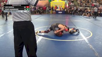108 lbs Cons. Round 3 - Wyatt Shoemaker, West Liberty vs Levi Daniels, Crestwood