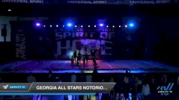 Georgia All Stars Notorious [2021 Senior Coed 5 D2 Day 2] 2021 Universal Spirit: Spirit of Hope National Championship