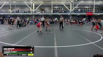 76 lbs Round 9 (10 Team) - Sam Winship, Doughboys vs Parker Clancy, Seagulls