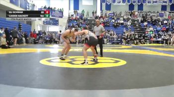 165 lbs 7th Place Match - Eli Schwab, Dekalb vs Caiden Hackett, Yale