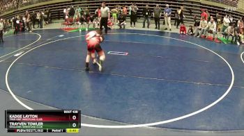 110 lbs Cons. Round 3 - Trayven Towler, Stallions Wrestling Club vs Kadge Layton, True Grit Wrestling Club