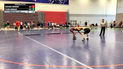 149 lbs Cons. Round 4 - Tyler Debnar, St. Vincent College vs Jaeckez Mendez, Alvernia University