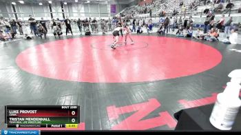 83 lbs 3rd Place Match - Luke Provost, COWA vs Tristan Mendenhall, Team Real Life Wrestling