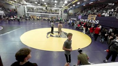 132 lbs Champ. Round 2 - Sulley Krenz, Williston vs Denali Maixner, Missoula Hellgate