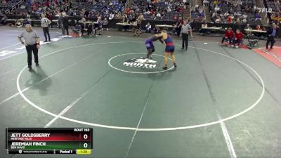 215 lbs Quarterfinal - Jett Goldsberry, Heritage Hills vs Jeremiah Finch, Ben Davis