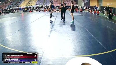 136 lbs Round 5 - Devin Jansing, Oklahoma City University vs Alexis Fredrickson, Oklahoma City University