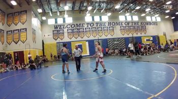 175 lbs Round 3 (8 Team) - Gavin Isaacs, Alpha WC vs Nicolas Olvera, Naperville Central