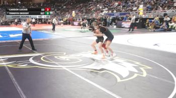 Champ. Round 1 - Carson Lucius, Scottsbluff vs Trindyn Degodt, Hastings