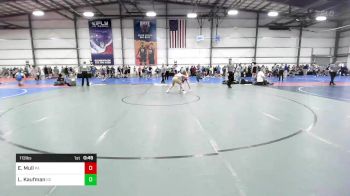 113 lbs Consi Of 16 #2 - Easton Mull, PA vs Lucas Kaufman, KS