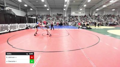 160 lbs Consi Of 64 #1 - Grayson Dalman, GA vs Jordan Dacosta, RI