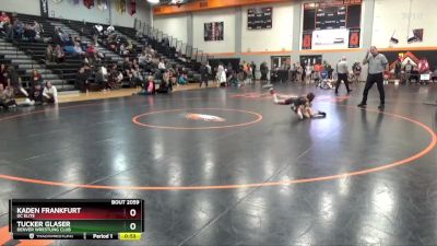 N-4 lbs 1st Place Match - Tucker Glaser, Denver Wrestling Club vs Kaden Frankfurt, DC Elite