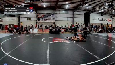 70 kg Champ. Round 3 - Cole Rhemrev, Illinois vs Billy Meiszner, RTC South