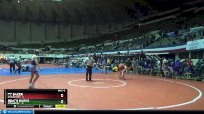 126 lbs Champ - Round 1 (16 Team) - Heath Burks, Strasburg vs Ty Baker, Gloucester