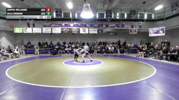 130 lbs Placement Matches (8 Team) - Ella Greene, Lumpkin Co. vs Janiya Williams, Long County