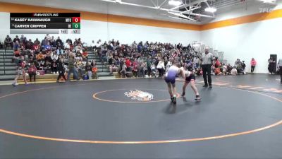 103 lbs Quarterfinal - Kasey Kavanaugh, McDominate Training Center vs Carver Crippen, DC Elite