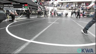 52-55 lbs Final - Kasen Fuller, Comanche Takedown Club vs Bentley Story, Shelton Wrestling Academy