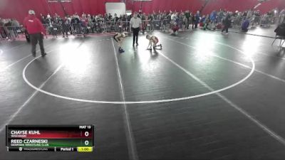 71 lbs Champ. Round 1 - Chayse Kuhl, Wisconsin vs Reed Czarneski, Denmark Wrestling Club