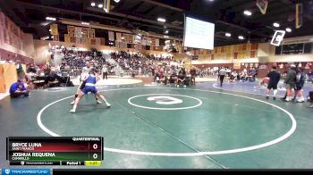 126 lbs Quarterfinal - Joshua Requena, Camarillo vs Bryce Luna, Saint Francis